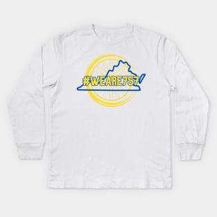 Sun Wheelers '757' Logo Kids Long Sleeve T-Shirt